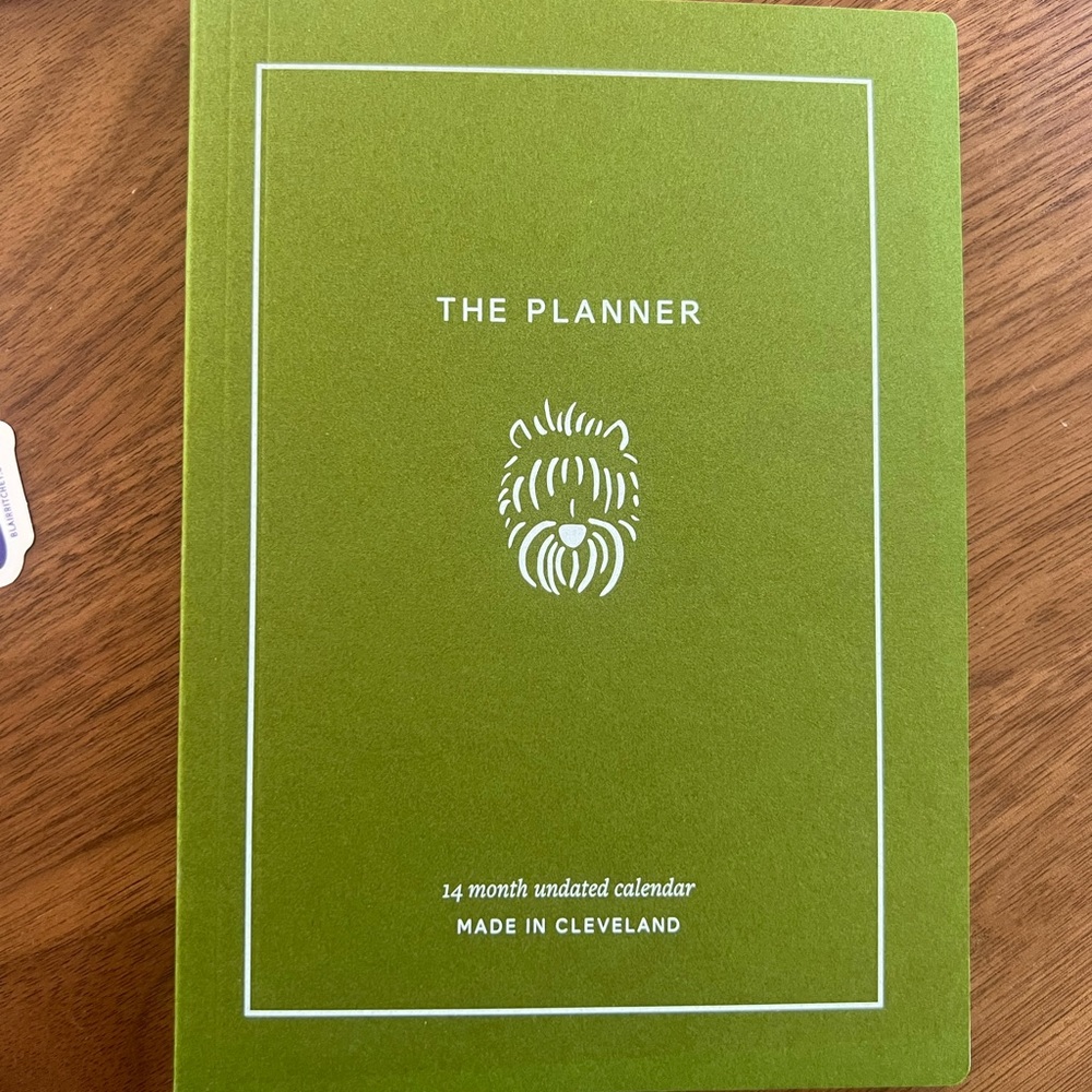 Blair Ritchey - 14 month undated planner for leather portfolio